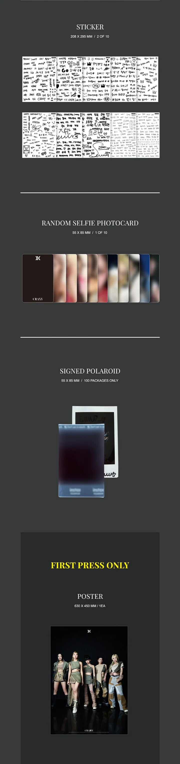 [FINAL SALE] CRAXY - 4th Mini-Album 'XX'