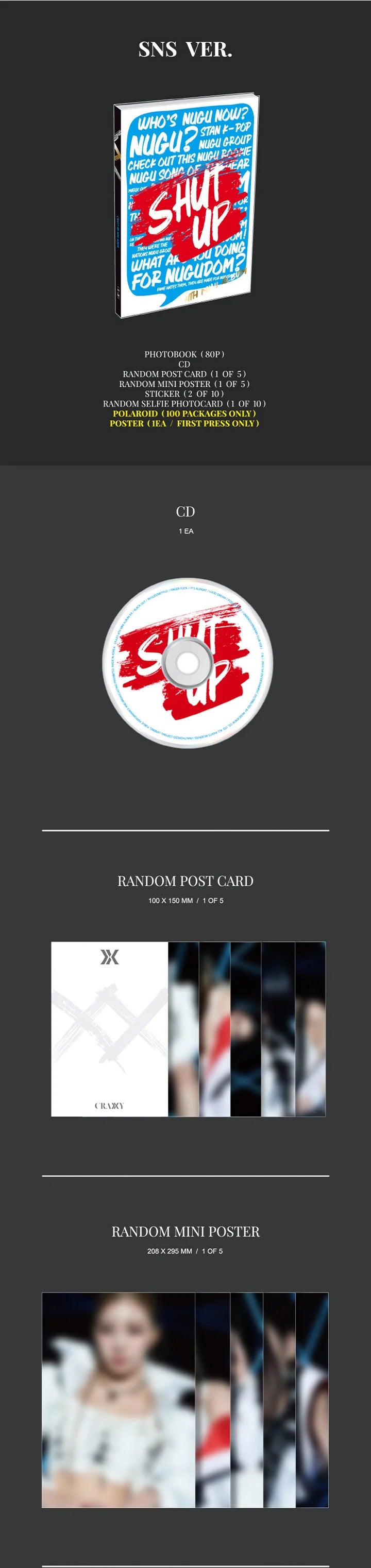[FINAL SALE] CRAXY - 4th Mini-Album 'XX'
