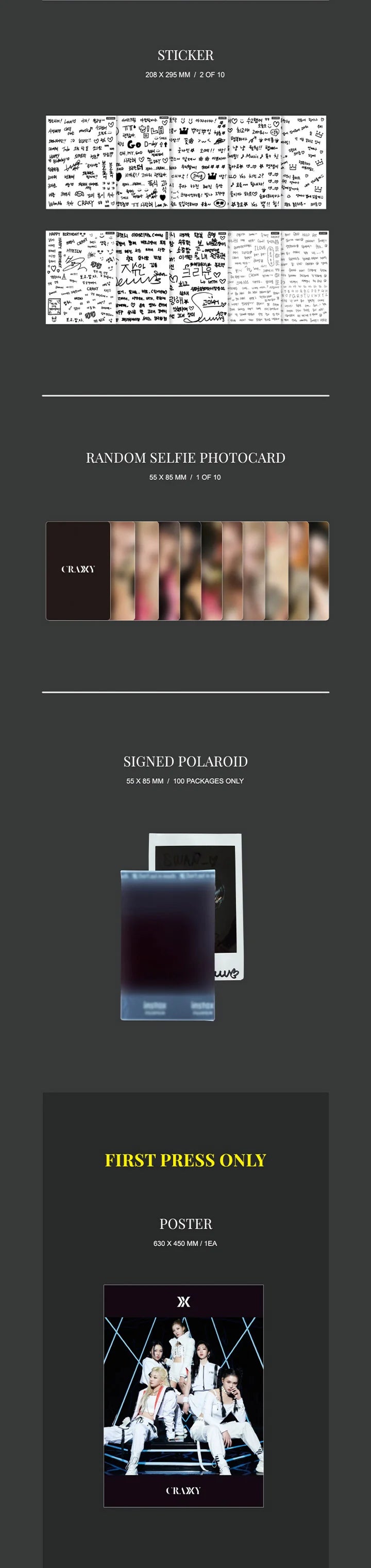 [FINAL SALE] CRAXY - 4th Mini-Album 'XX'