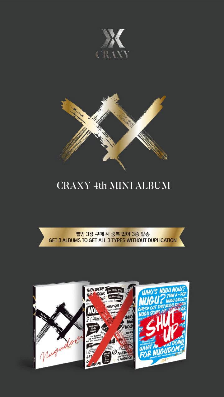 [FINAL SALE] CRAXY - 4th Mini-Album 'XX'
