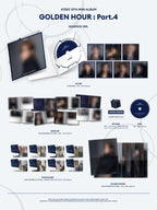 ATEEZ - 13th Mini Album 'GOLDEN HOUR : Part.4' (Digipack ver.)