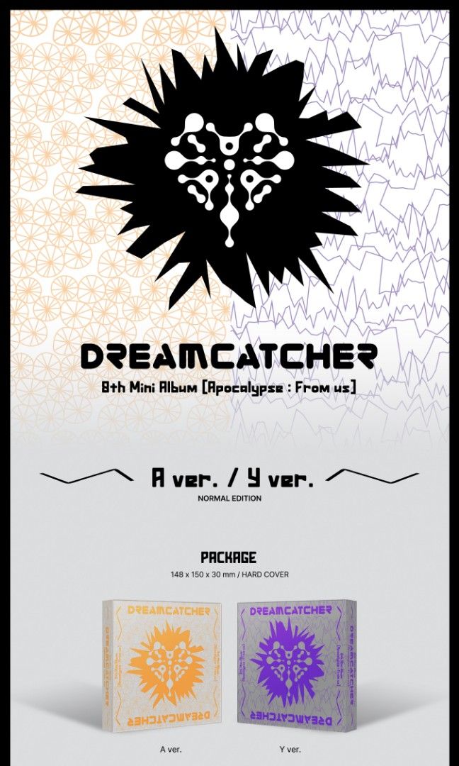[FINAL SALE] Dreamcatcher 드림캐쳐 - 8th Mini-Album 'Apocalypse : From us' (Normal Edition)