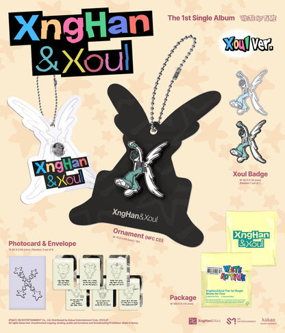 XNGHAN & XOUL - 1st Single Album 'WASTE NO TIME' (XOUL ver.) (SMARTALBUM)
