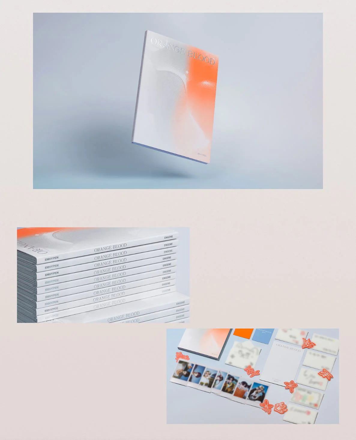 ENHYPEN 엔하이픈 - 5th Mini-Album 'ORANGE BLOOD' (ENGENE Version)