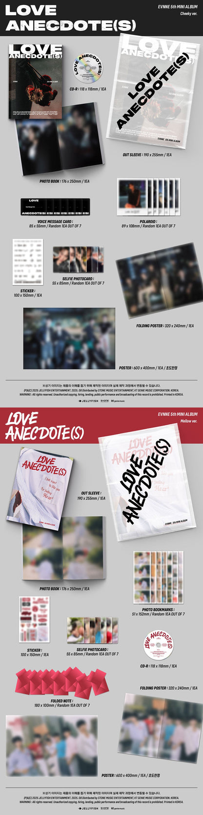 EVNNE - 5th Mini Album 'LOVE ANECDOTE(S)' (Photobook Version)