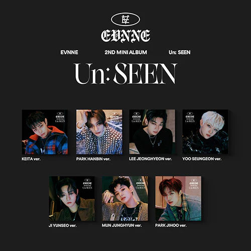 EVNNE - 2nd Mini-Album 'Un:SEEN' (Digipak) (Korean Version)
