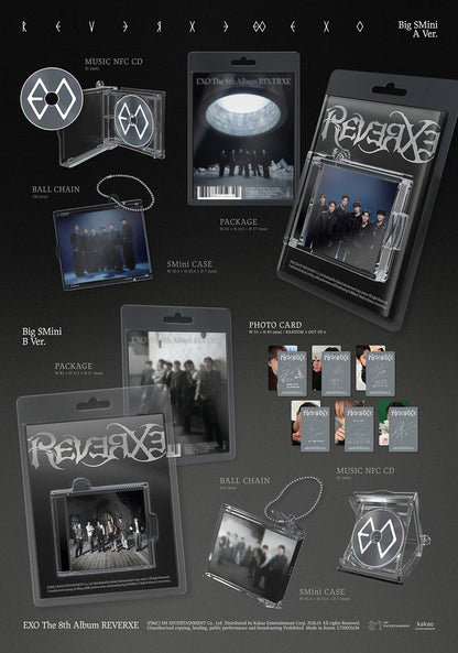 EXO - 8th Album 'REVERXE' (BigSMini ver.)