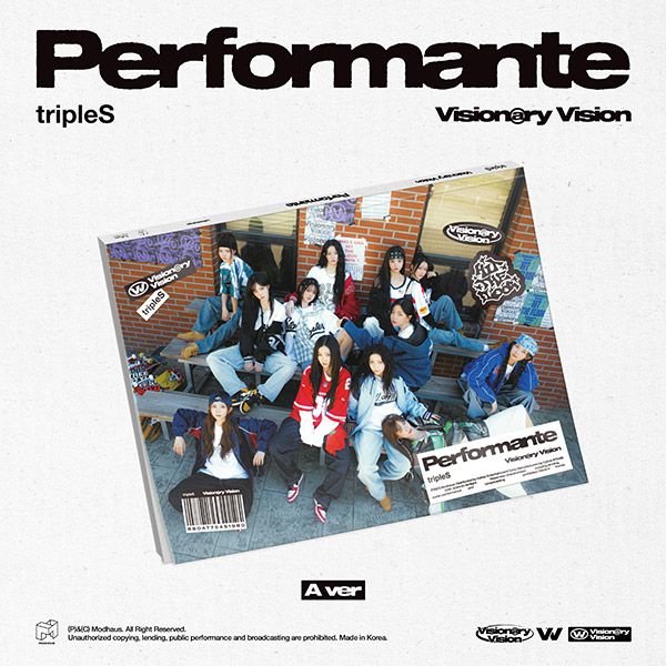 tripleS - Visionary Vision - 1st Full Album 'Performante' (Standard Version)