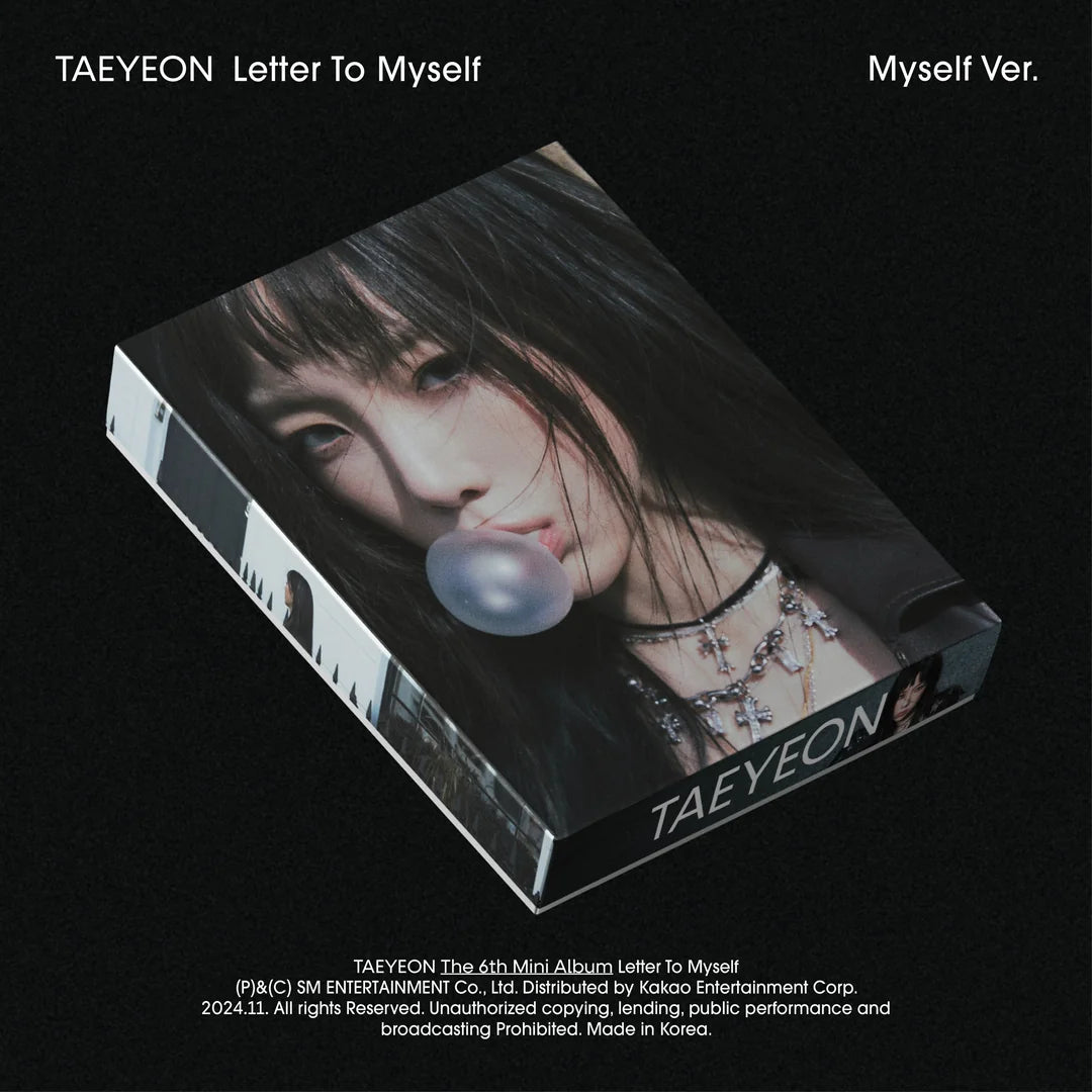 TAEYEON - 6th Mini-Album 'Letter to Myself' (Myself Version)