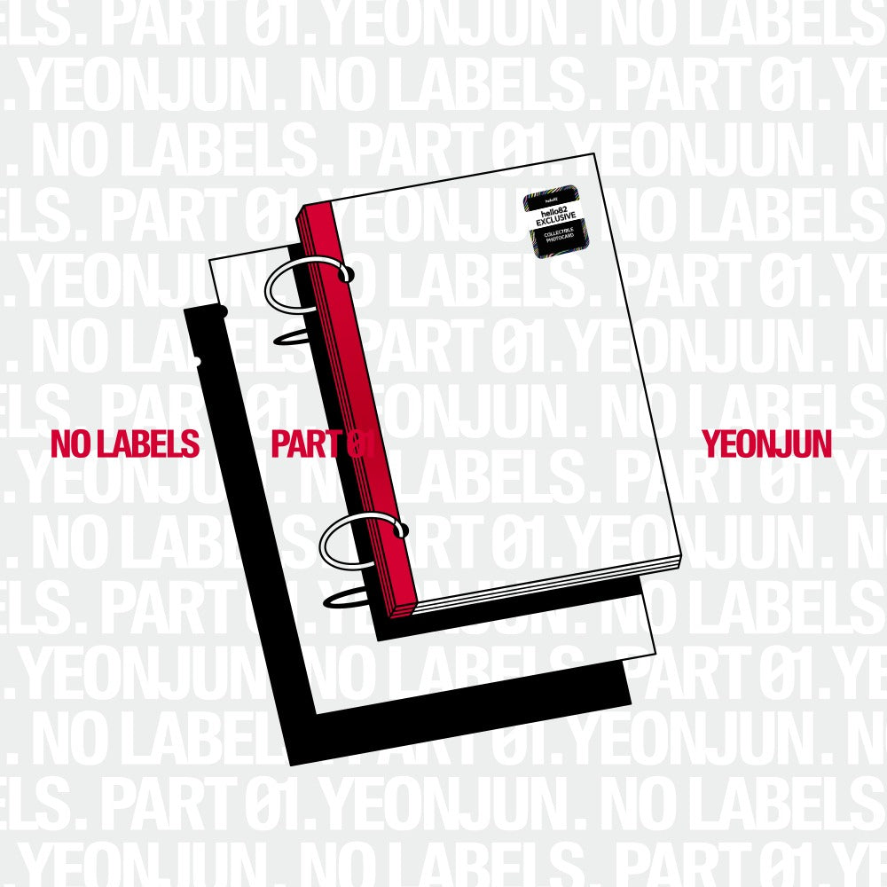 [PRE-ORDER] TXT - YEONJUN - 'NO LABELS : PART 01' (hello82 Exclusive)