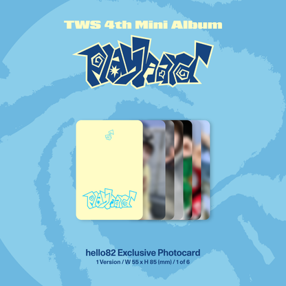 [PRE-ORDER] TWS - 4th Mini Album 'play hard' (Standard ver.) (hello82 [POP-UP Excl.])