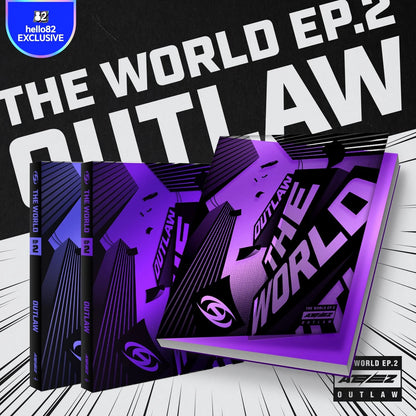 ATEEZ 에이티즈 - 9th Mini-Album 'THE WORLD EP.2 : OUTLAW' (US Version) + Pop-up Exclusive Photocard