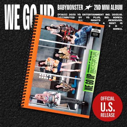 [PRE-ORDER] BABYMONSTER - 2nd Mini Album 'WE GO UP' (Standard ver.) (hello82 [POP-UP Excl.])