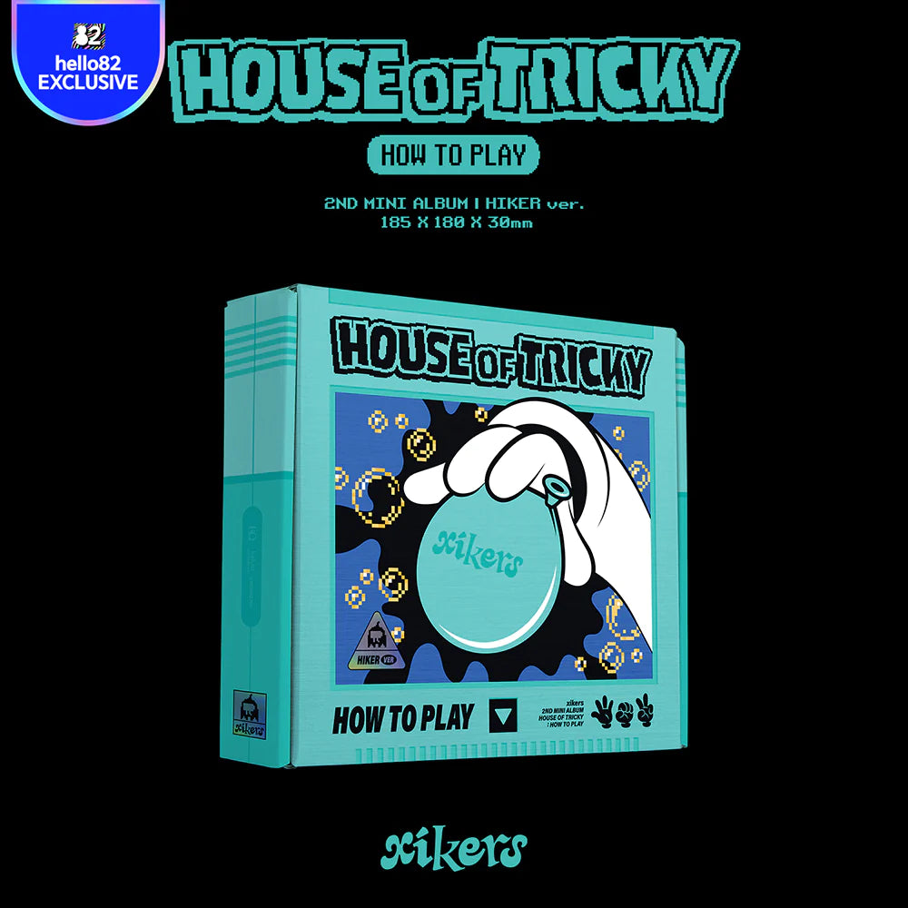 xikers - 2nd Mini-Album 'HOUSE OF TRICKY: HOW TO PLAY' (US Version) (Pop-up Exclusive)