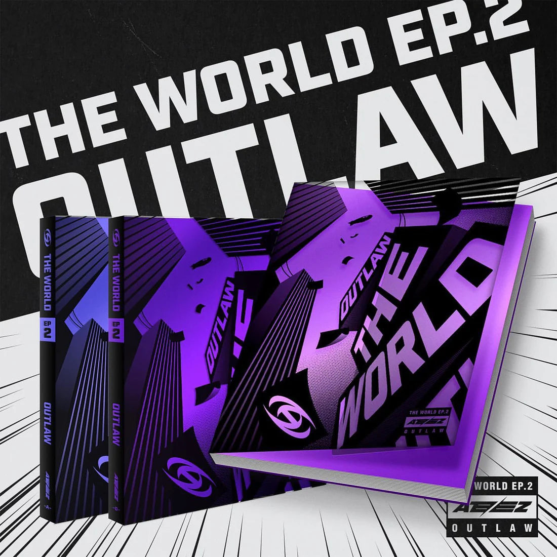 ATEEZ 에이티즈 - 9th Mini-Album 'THE WORLD EP.2 : OUTLAW' (Korean Version)