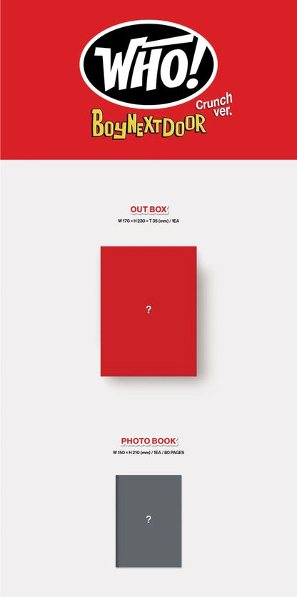 BOYNEXTDOOR - 1st Single Album 'WHO!'