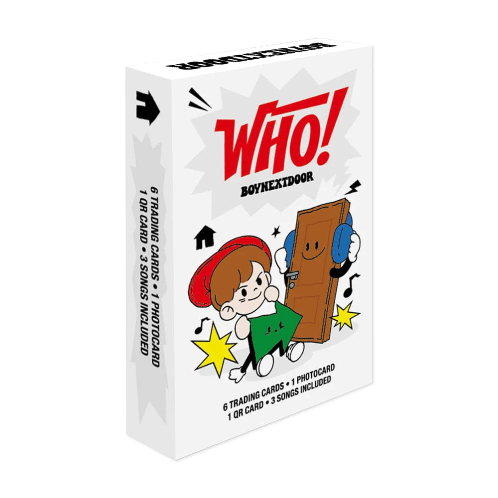 BOYNEXTDOOR - 1st Single Album 'WHO!' (Weverse Albums Version)