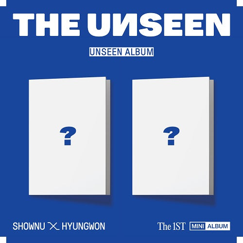 MONSTA X - SHOWNU x HYUNGWON - 1st Mini-Album ‘THE UNSEEN’