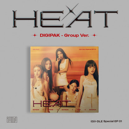 [PRE-ORDER] (G)I-DLE - Special Album ‘HEAT’ (DIGIPAK - Group Version)