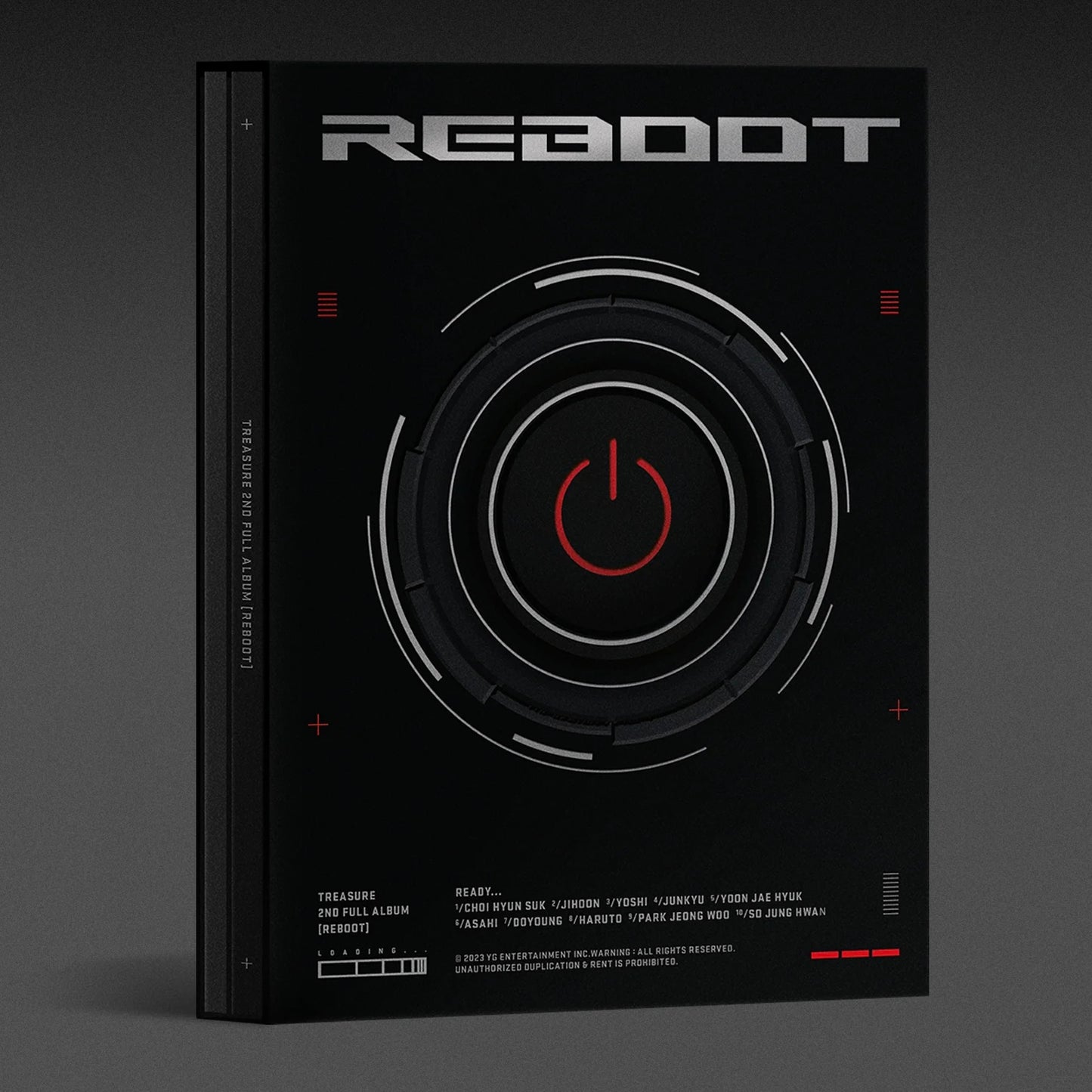 TREASURE - 2nd Full Album 'REBOOT’ (Photobook Version) + POB