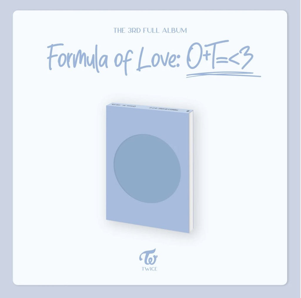 TWICE 트와이스 - 3rd Full Album 'Formula of Love: O+T=<3'