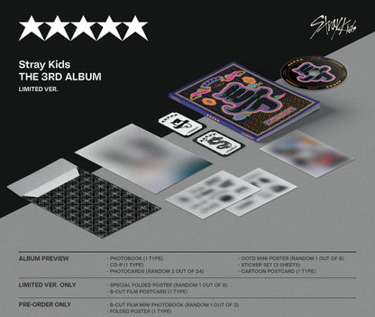 Stray Kids - The 3rd Album '5-STAR' (Limited Version)
