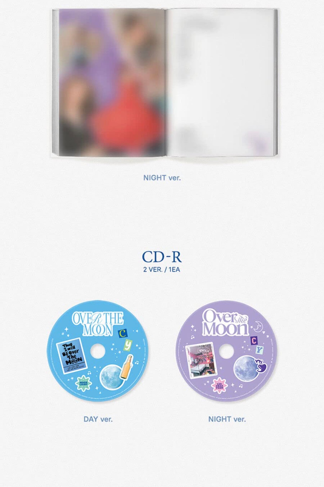 [FINAL SALE] LEE CHAE YEON - 2nd Mini-Album 'Over the Moon'