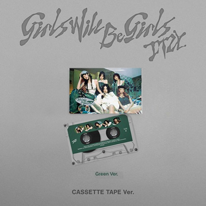 ITZY - 'Girls Will Be Girls' (CASSETTE Ver.) + Apple Music POB Photocard