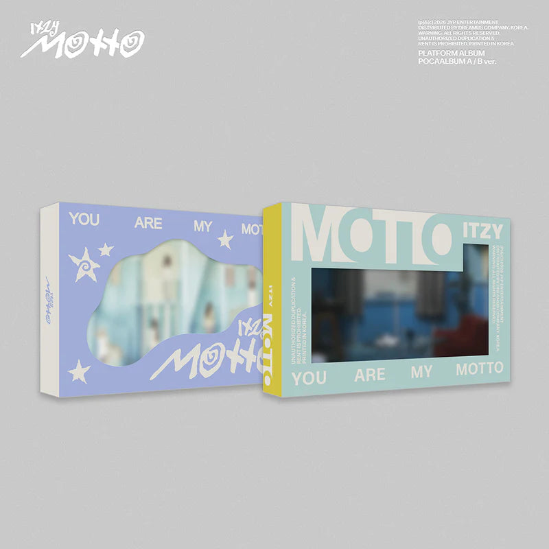 ITZY - 12th Mini Album 'Motto' (POCAALBUM ver.)