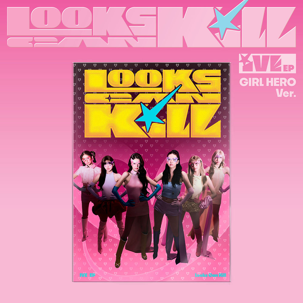 [PRE-ORDER] IVE - 5th EP 'Looks Can Kill' (GIRL HERO ver.) + Apple Music POB