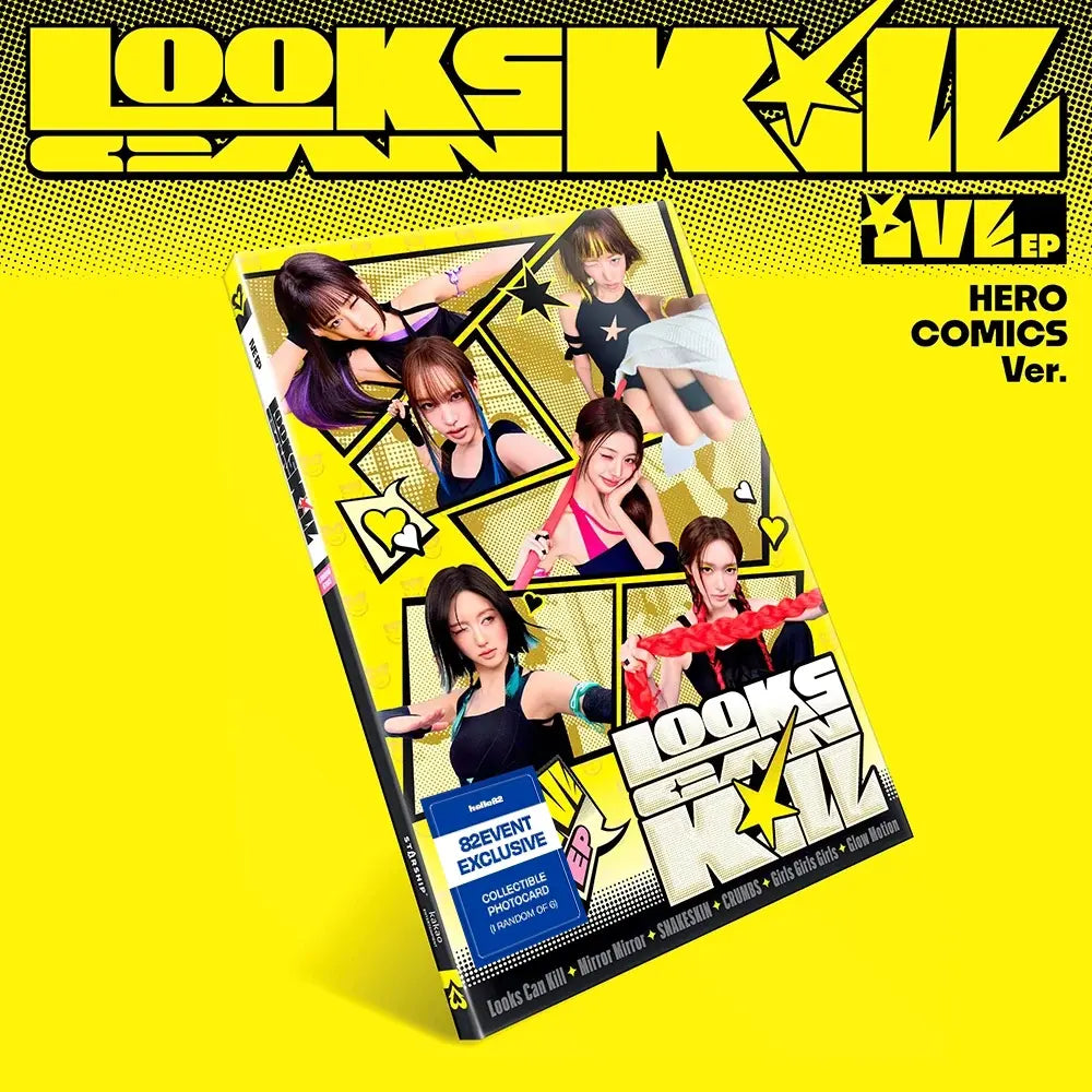 [PRE-ORDER] IVE - 5th EP 'Looks Can Kill' (HERO COMICS ver.) (82EVENT Exclusive)