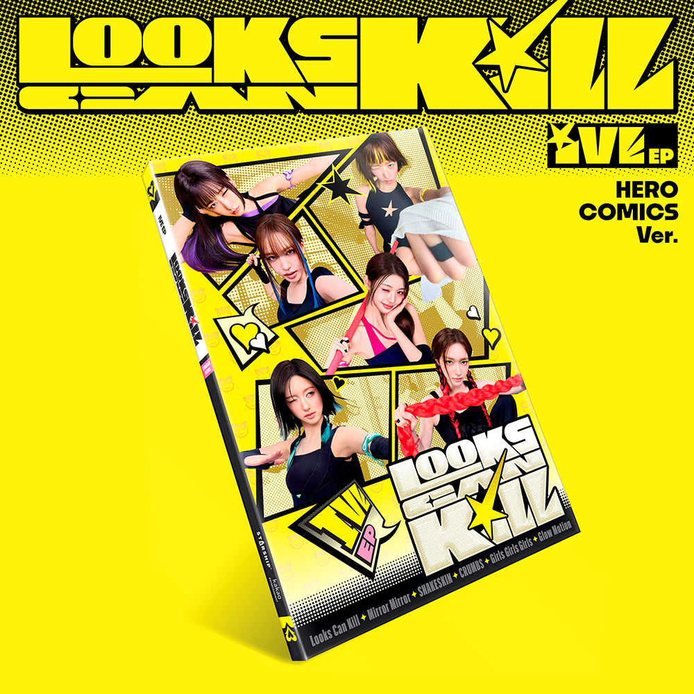 [PRE-ORDER] IVE - 5th EP 'Looks Can Kill' (HERO COMICS ver.) + Apple Music POB