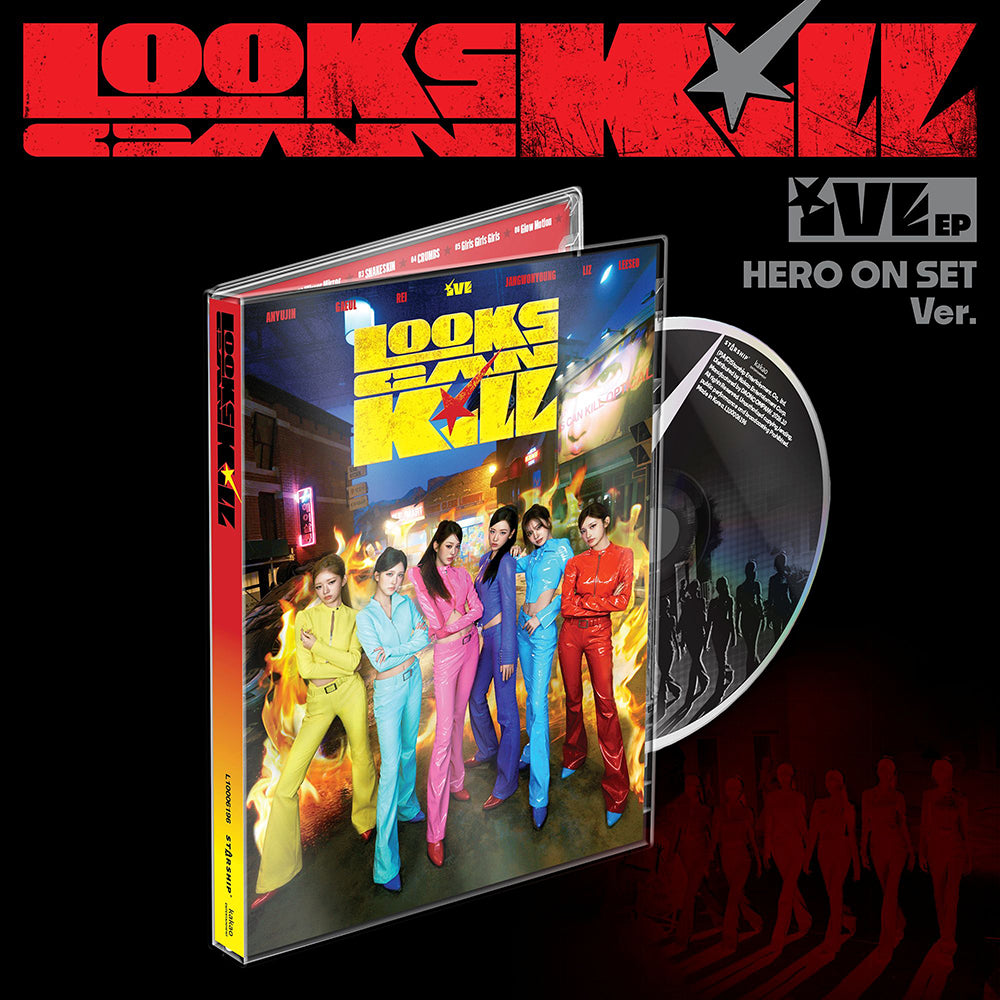 [PRE-ORDER] IVE - 5th EP 'Looks Can Kill' (HERO ON SET ver.) + Apple Music POB
