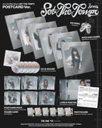 izna - 3rd Mini Album 'SET THE TEMPO' (Postcard ver.) + Apple Music Photocard POB
