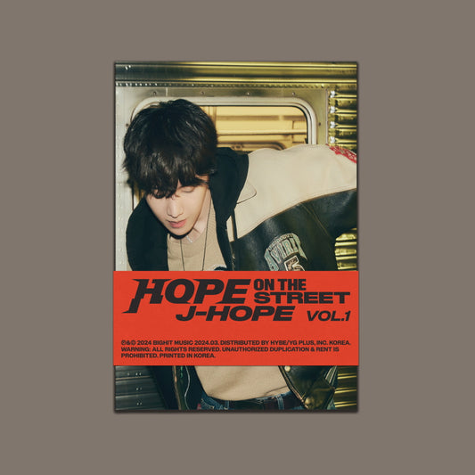 [PRE-ORDER] j-hope - 'HOPE ON THE STREET VOL. 1' (Weverse Albums Version)