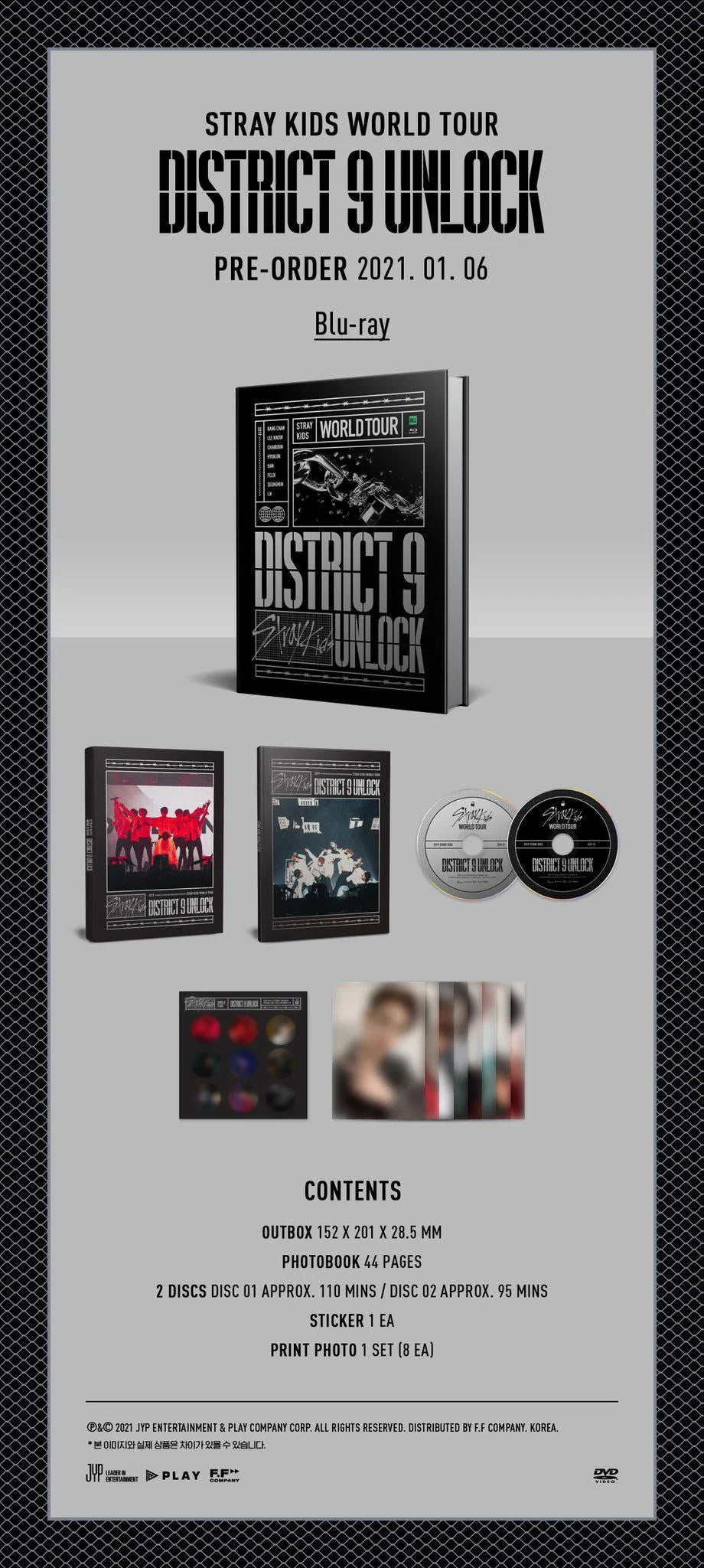 Stray Kids - 'District 9 : Unlock in SEOUL' (Blu-Ray)