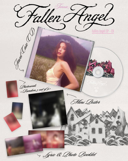 [PRE-ORDER] JENNIE - EP 'Fallen Angel' + KTOWN4U POB