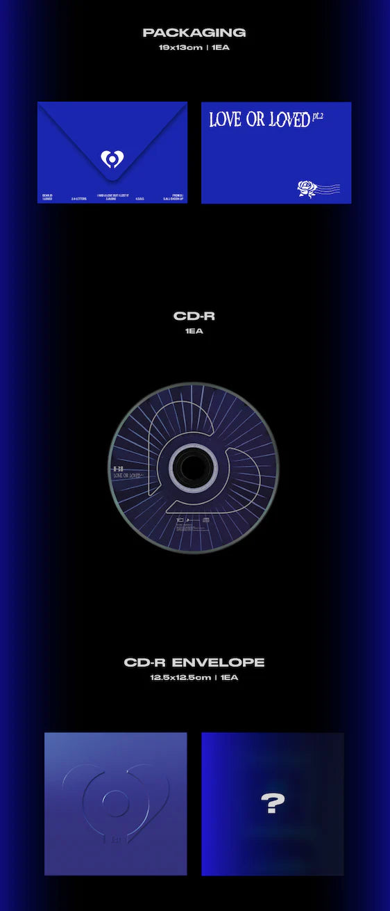 [FINAL SALE] B.I - 3rd EP 'LOVE OR LOVED PT.2' (Asia Letter Version)