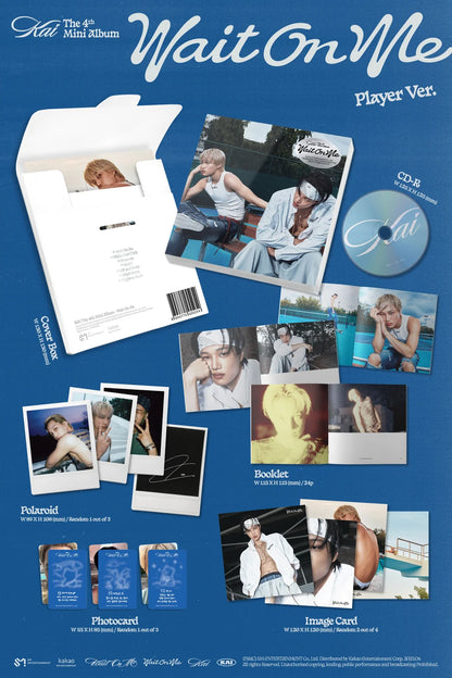 [PRE-ORDER] EXO - KAI - 4th Mini-Album 'Wait On Me' (Player Version)