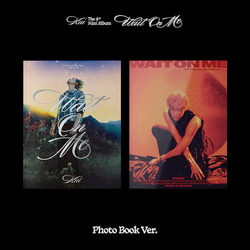 [PRE-ORDER] EXO - KAI - 4th Mini-Album 'Wait On Me' (Photo Book Version) + Apple Music POB Photocard