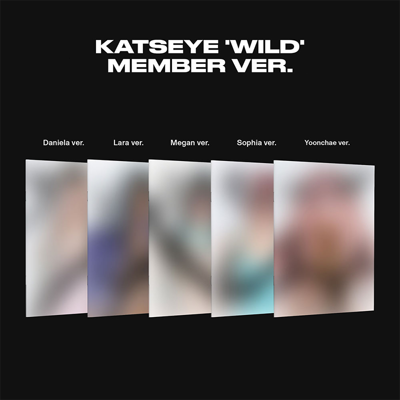[PRE-ORDER] KATSEYE - 3rd EP 'WILD' (Member ver.) (RANDOM)