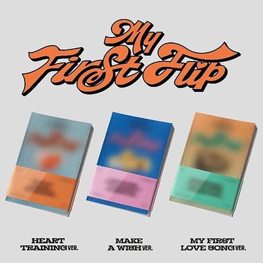 [PRE-ORDER] KickFlip- 3rd Mini Album 'My First Flip' (Standard ver.) + Apple Music Photocard POB