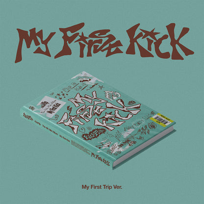 [PRE-ORDER] KICKFLIP - 4th Mini Album 'My First Kick' (My First Trip Ver.) + Apple Music Photocard POB