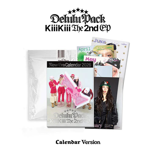 KiiiKiii - 2nd EP 'Delulu Pack' (Calendar ver.)