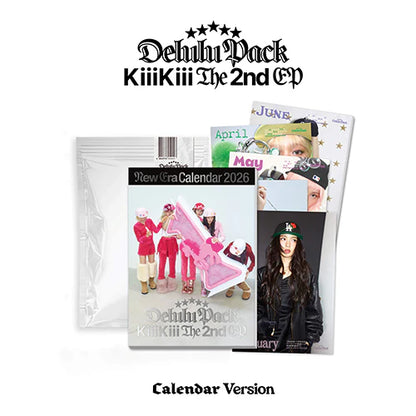 KiiiKiii - 2nd EP 'Delulu Pack' (Calendar ver.)