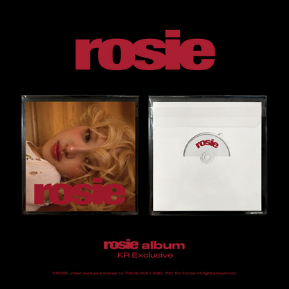 ROSÉ - 1st Studio Album 'rosie' (Korea Exclusive Version)