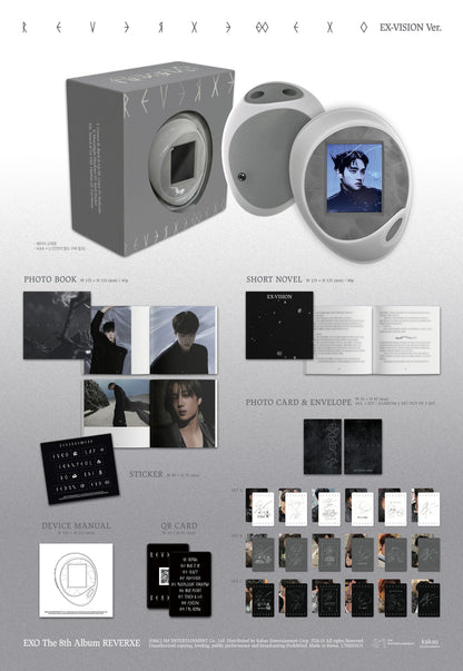 EXO - 8th Album 'REVERXE' (EX-VISION ver.)