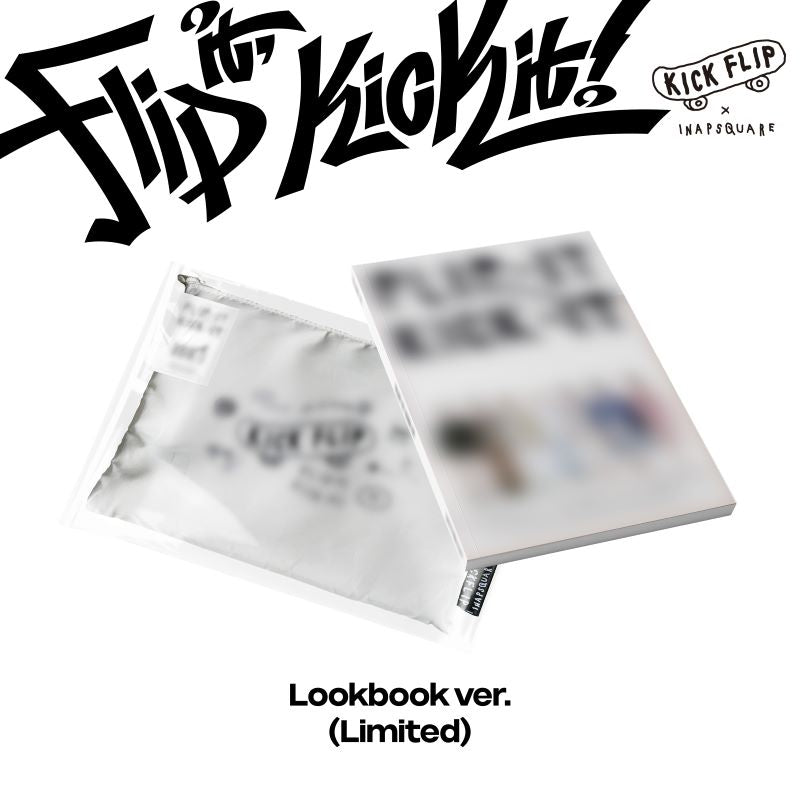 [PRE-ORDER] KickFlip - 1st Mini-Album 'Flip it, Kick it!' (Lookbook Version) (Limited) + Apple Music POB Photocard