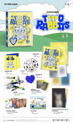 [FINAL SALE] MAMAMOO+ (Moonbyul & Solar) - 1st Mini-Album 'TWO RABBITS' (Standard Version)