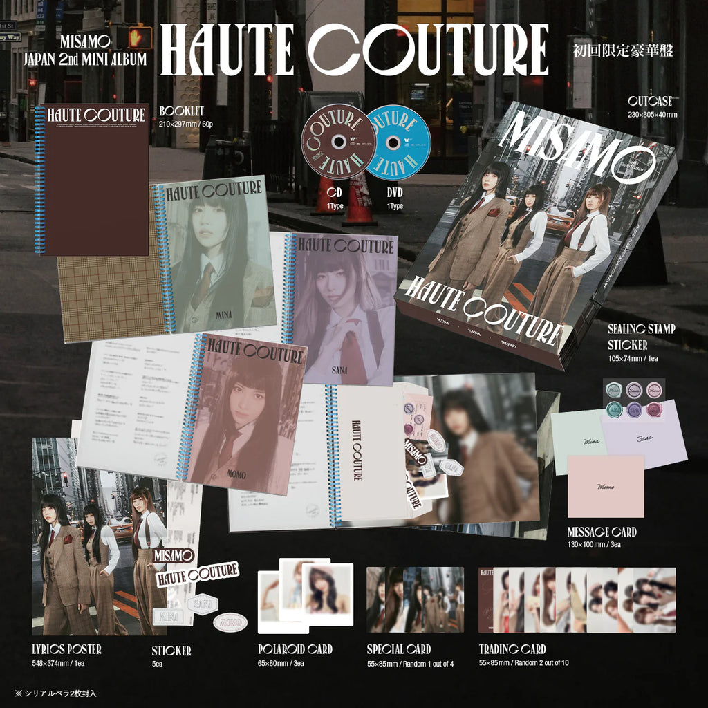 TWICE - MISAMO - 2nd Mini-Album 'HAUTE COUTURE' (Limited Version)